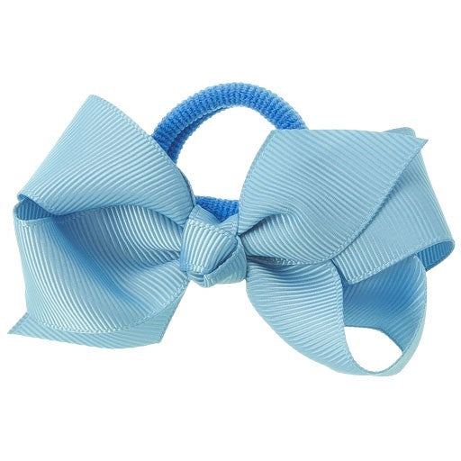 Small Grosgrain Ribbon Hair Scrunchie - Siena