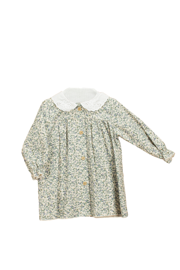 Delta Buttoned Dress - Babidu