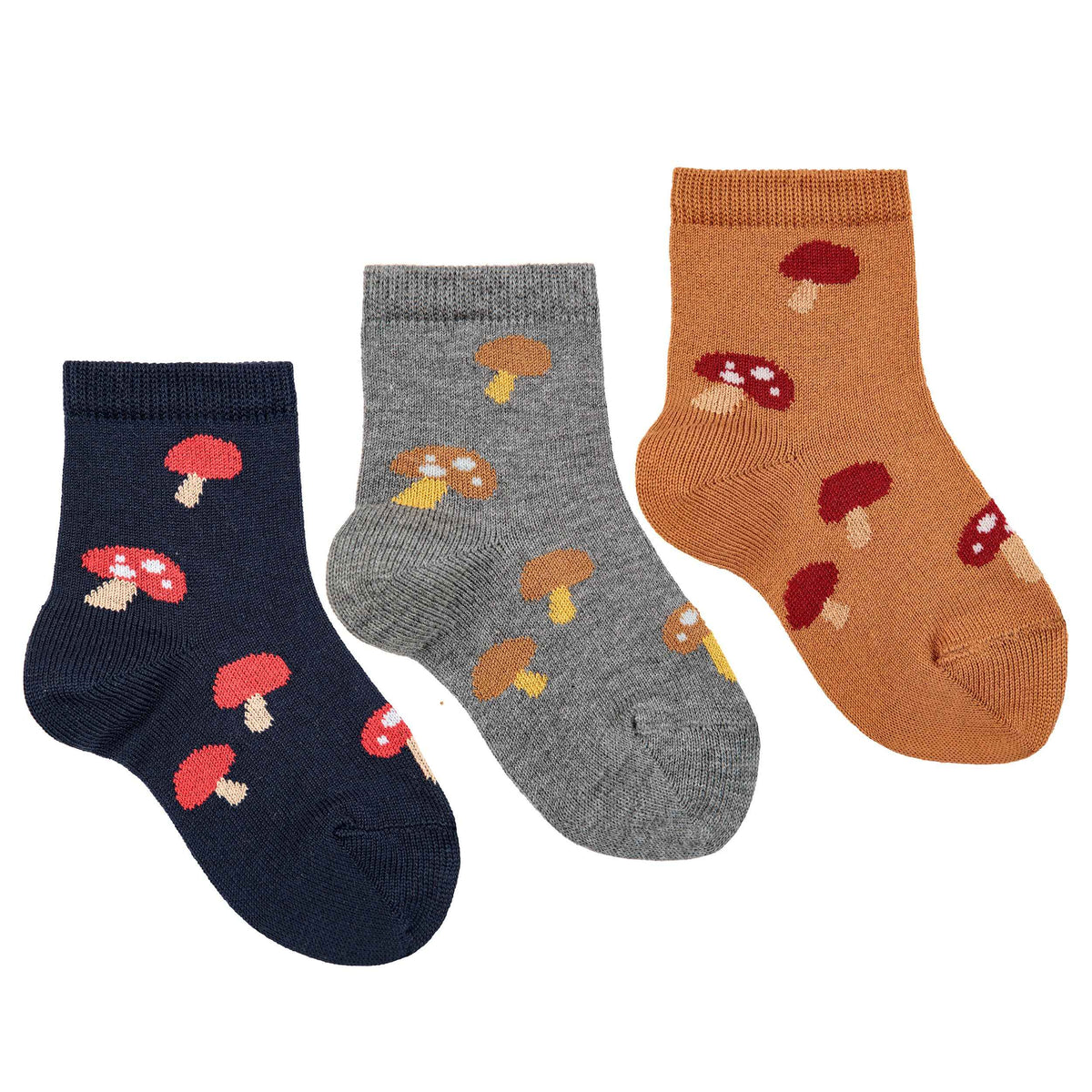 Socks with mushroom print - Over The Moon