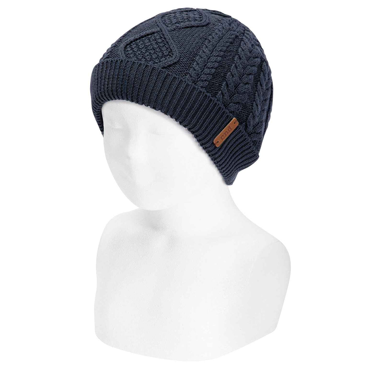 Herringbone Braided Hat - Over The Moon