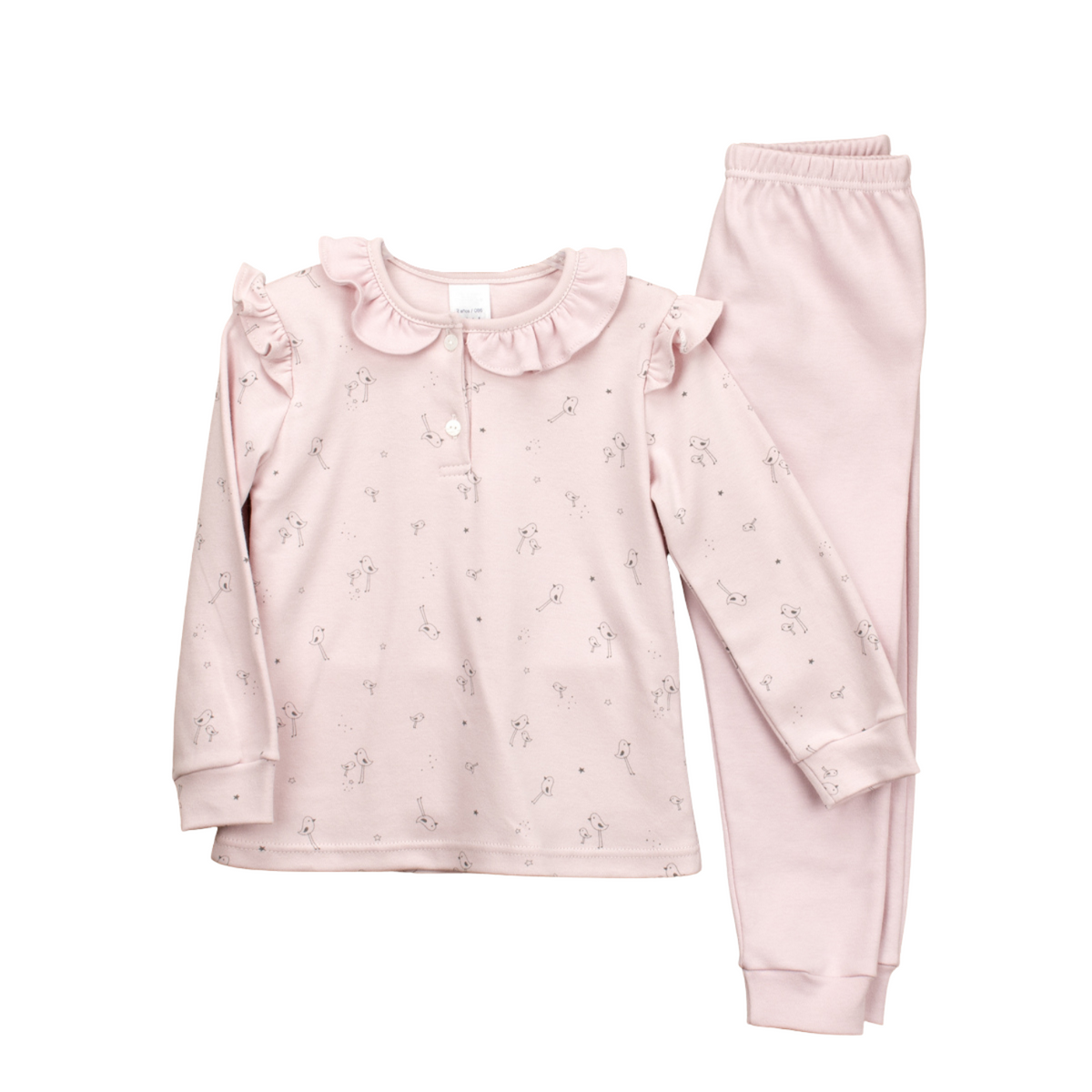 Pink Cotton Long Pyjamas - Over The Moon