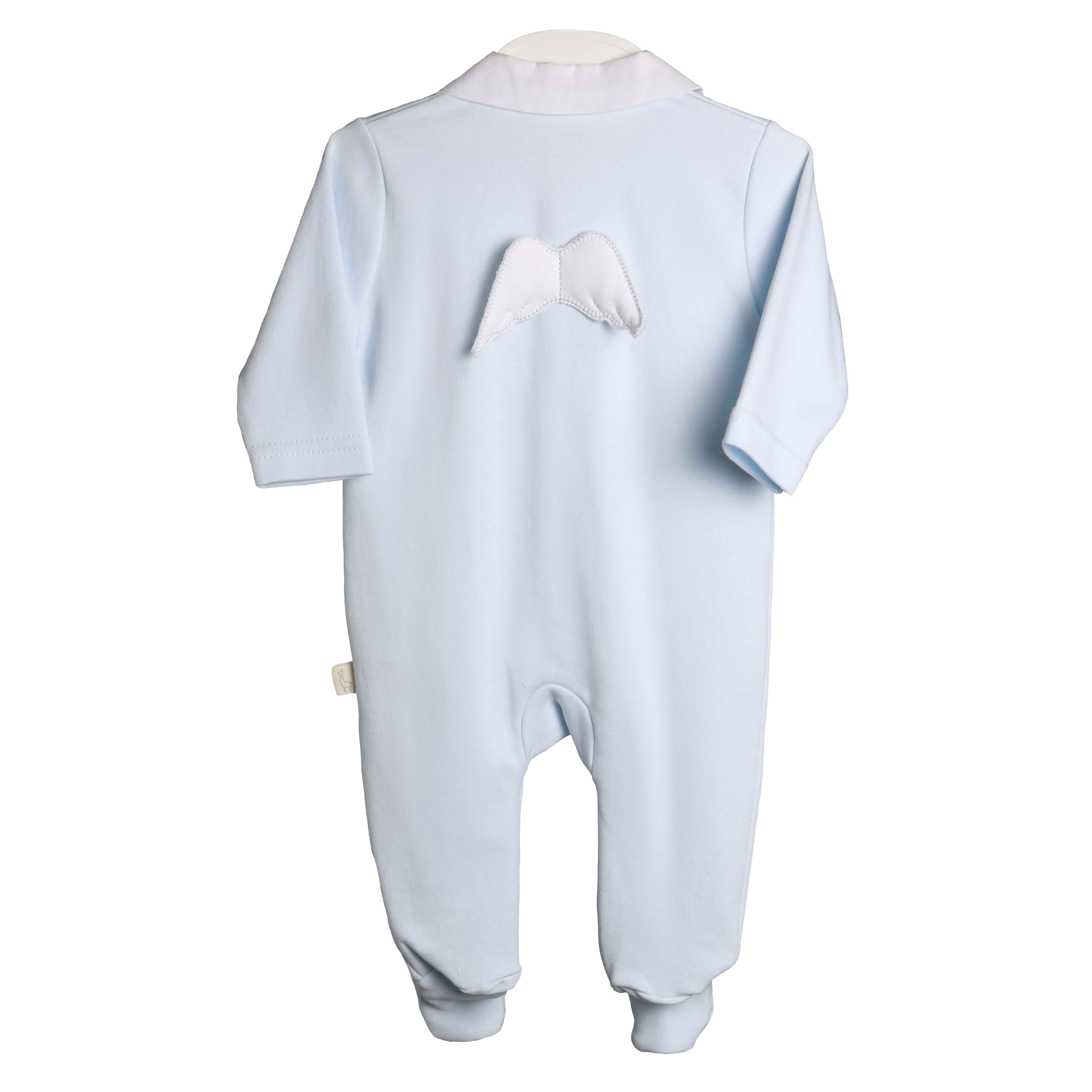 Babygrow - Angel Wings Blue - Baby Gi