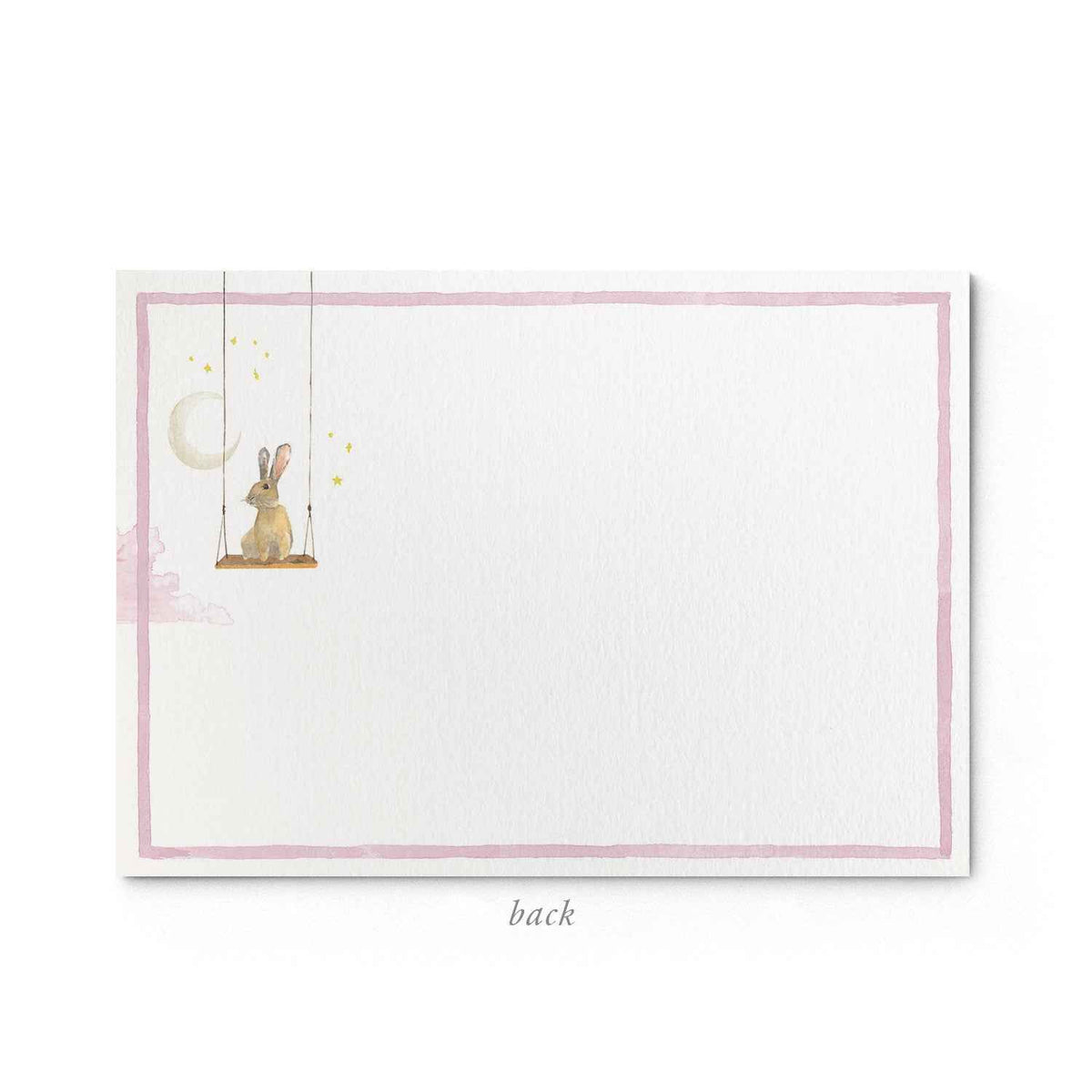 Hot Air Balloons - Pink - Notecards - Over The Moon
