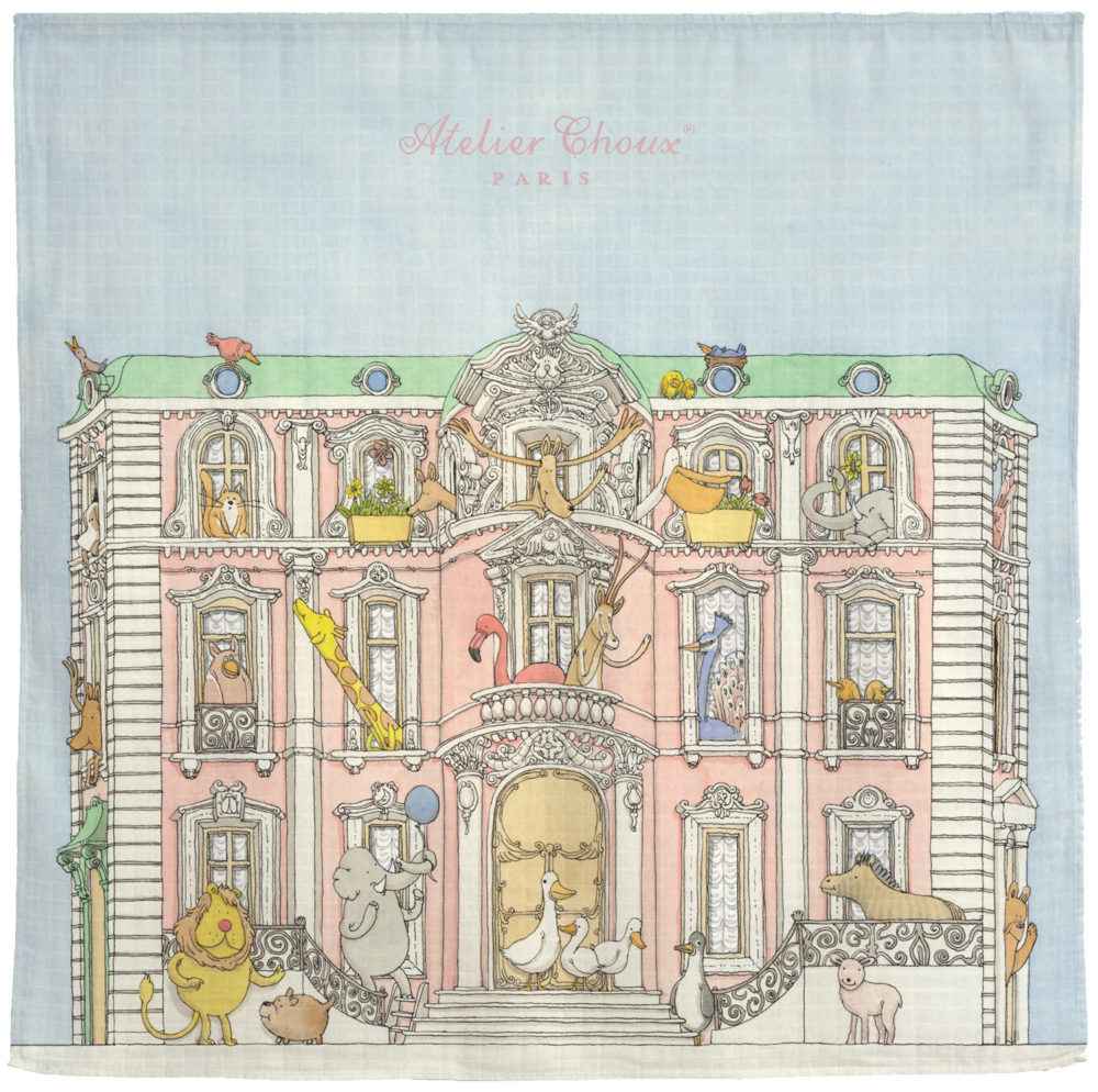 Muslin (Carrés) - Monceau Mansion - Over The Moon