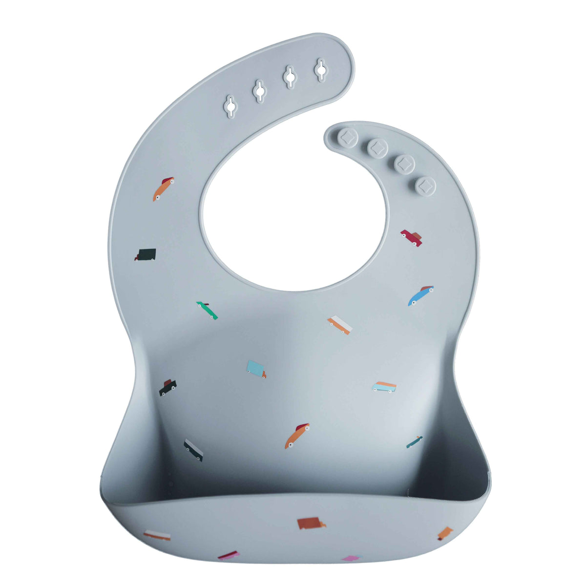 Silicone Bib - Retro Cars - Over The Moon