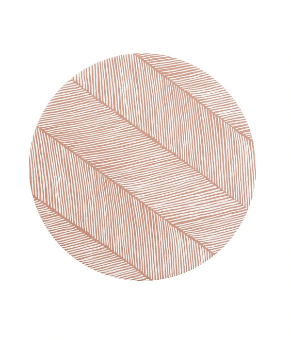 Splat Mat - Sandy Lines - Sea Shell - Toddlekind