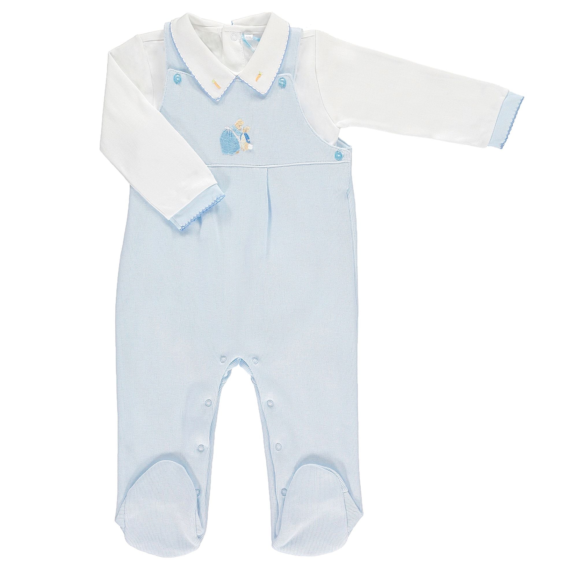 Peter Rabbit Knit Dungarees - Mini la Mode