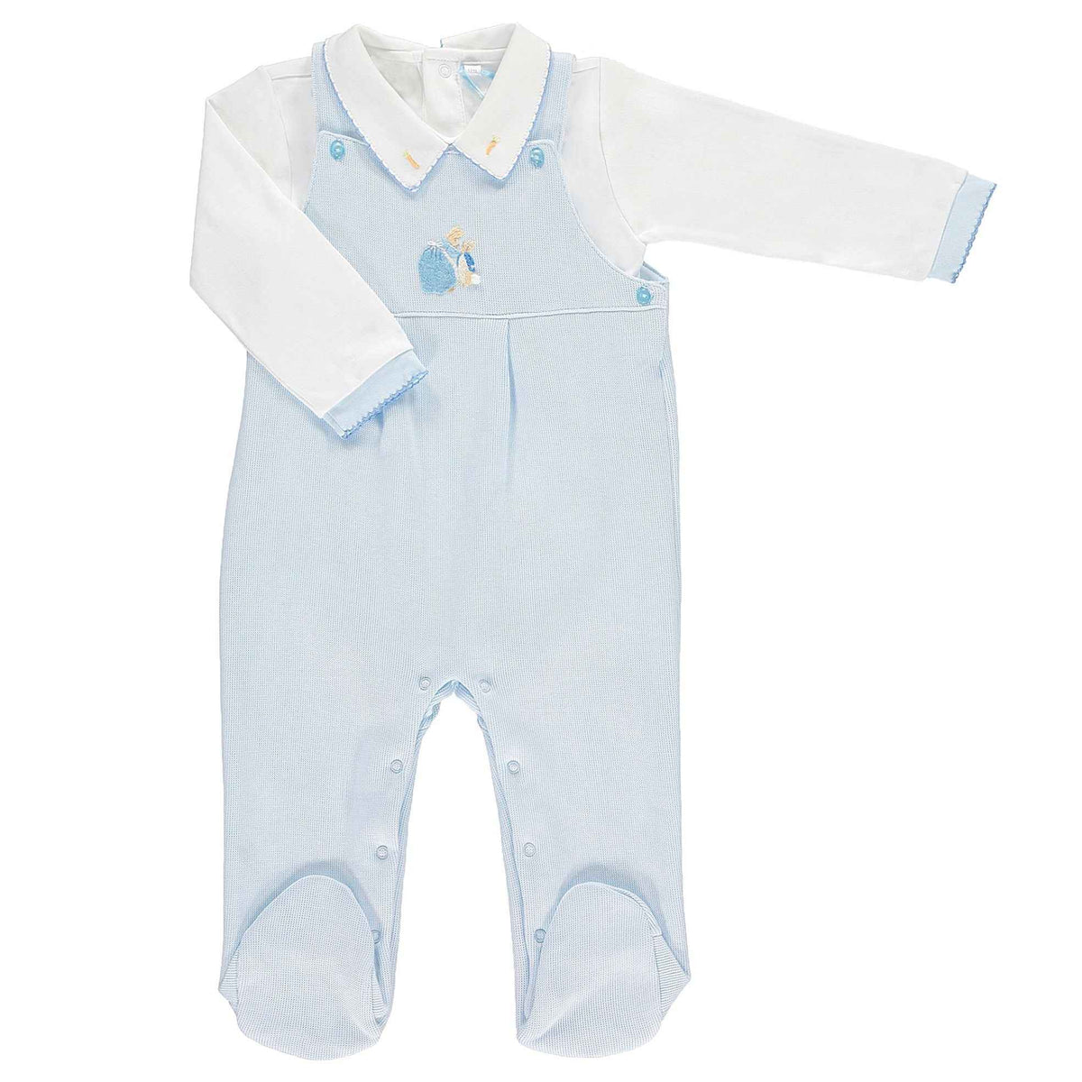 Peter Rabbit Knit Dungarees - Over The Moon