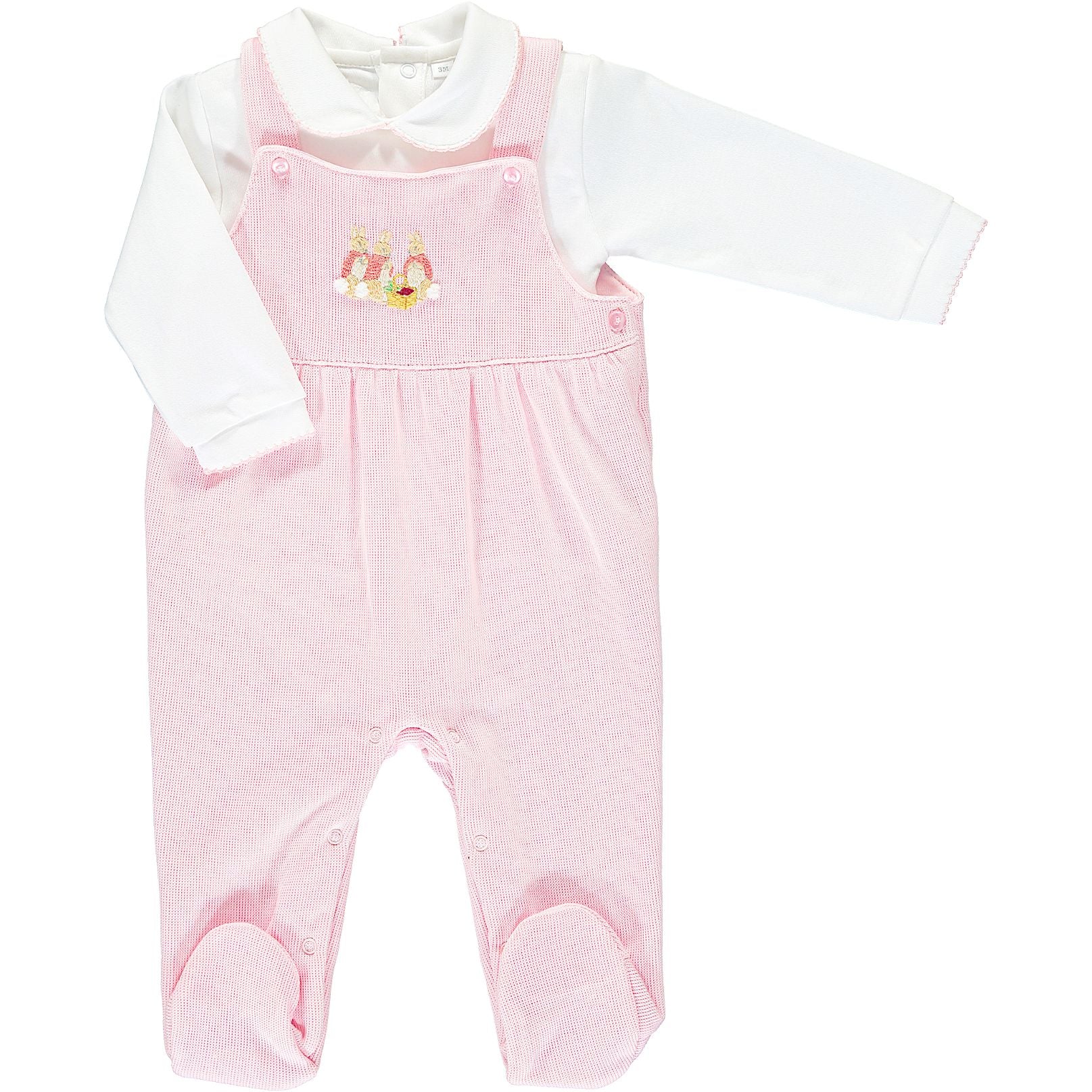 Flopsy Bunny Knit Dungarees - Over The Moon