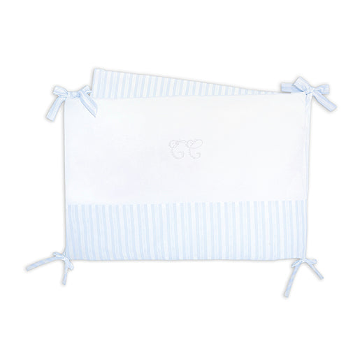 Sky Blue Garda - Crib Bumper - Tartine et Chocolat