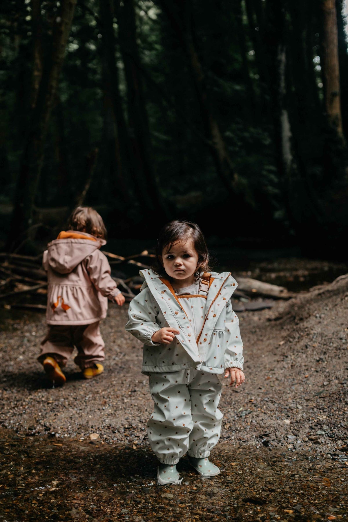 Acorn Print Raincoat - Over The Moon