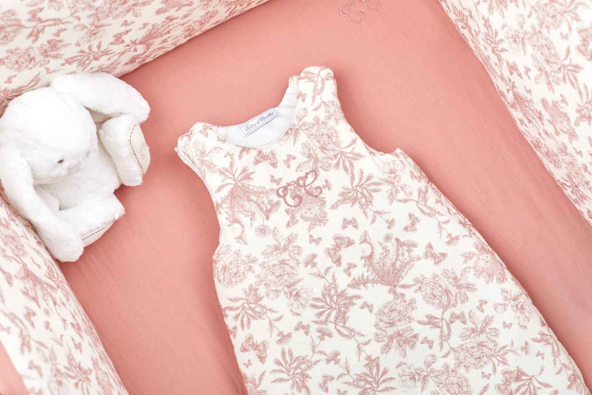 Sleeping Bag - Toile de Jouy (3-6 months) - Over The Moon