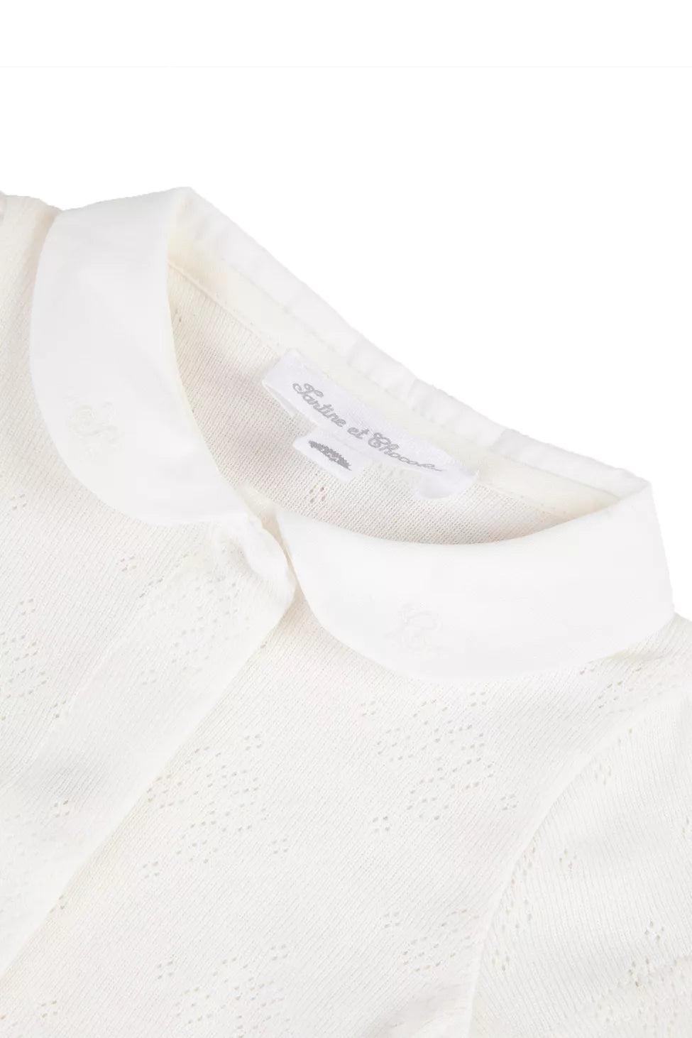 Bodysuit - Ecru Cotton Bio - Tartine Et Chocolat