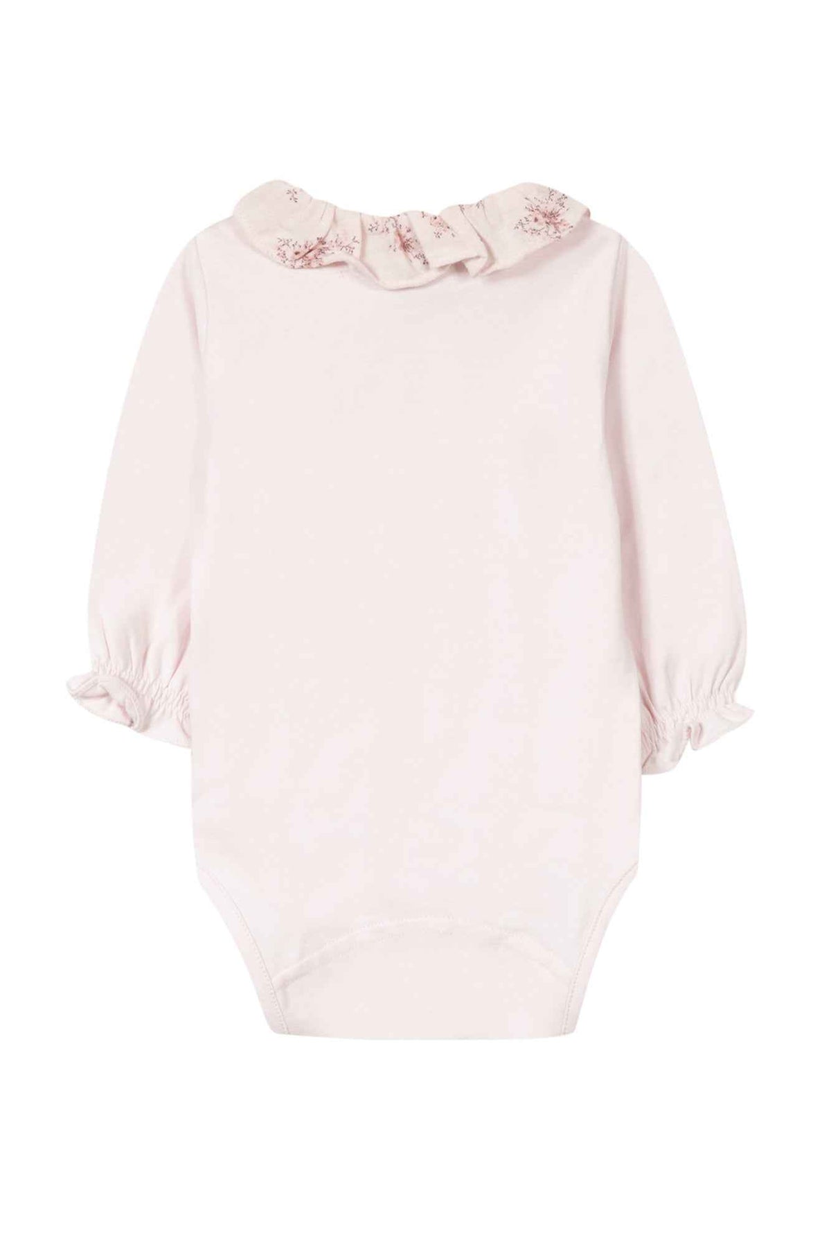 Bodysuit - Pale pink with floral print - Over The Moon