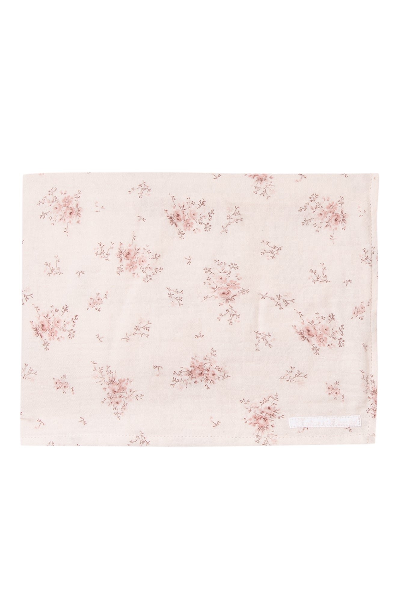 Muslin - Pale pink with floral print - Tartine Et Chocolat