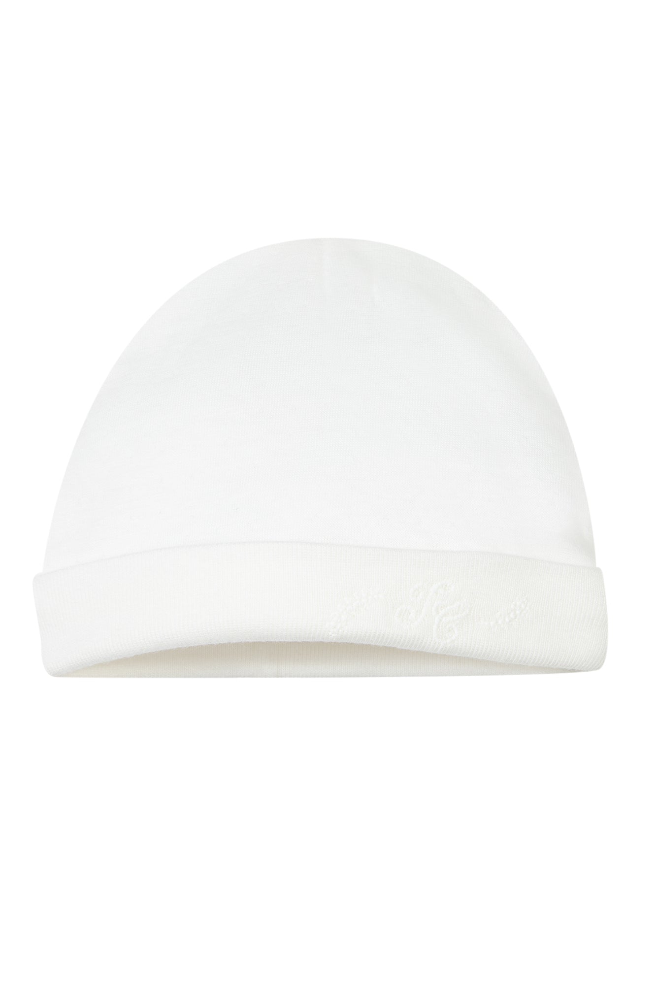 Hat - Ecru organic cotton - Over The Moon