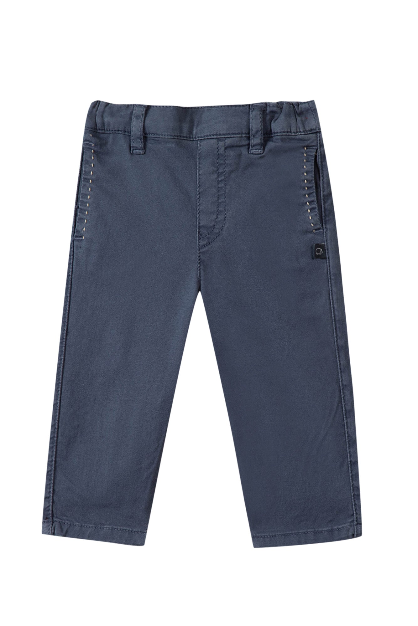 Trousers - Navy blue twill - Tartine Et Chocolat