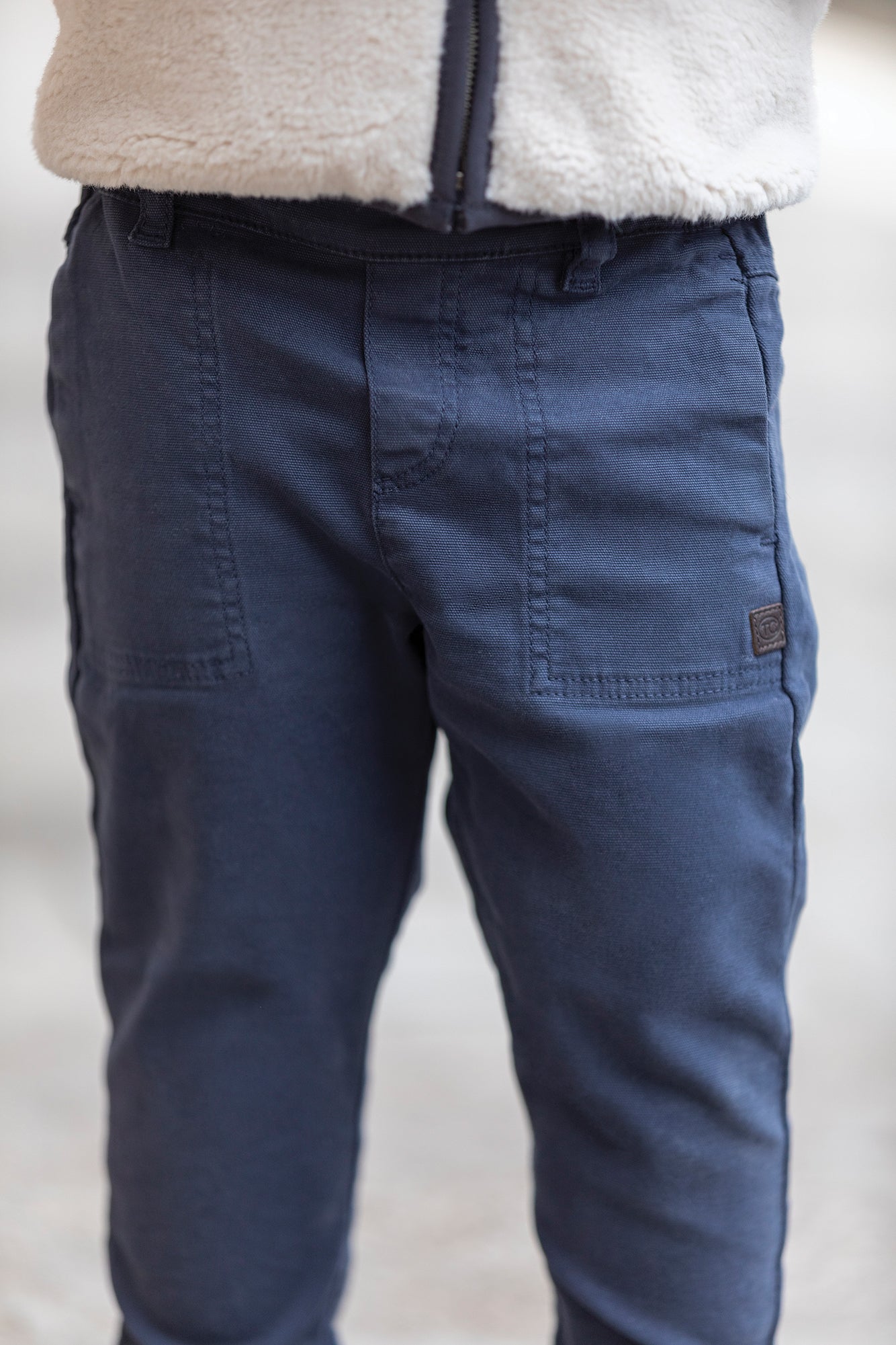 Trousers - Ink twill Ink / 6M
