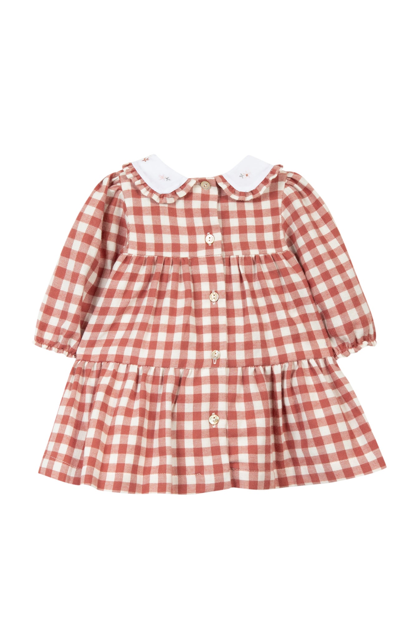 Dress - Antique pink gingham Old pink / 9M