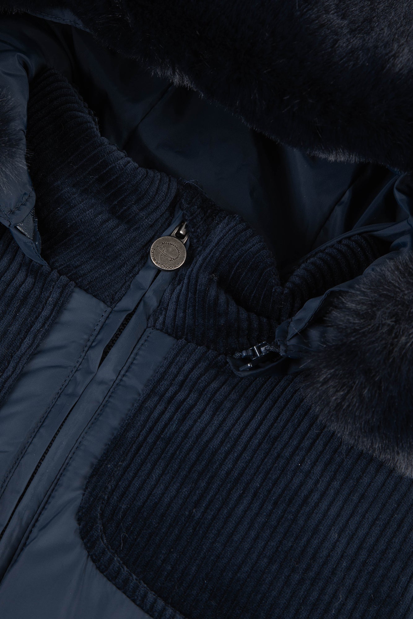 Down jacket - Navy water-repellent Marine / 5Y