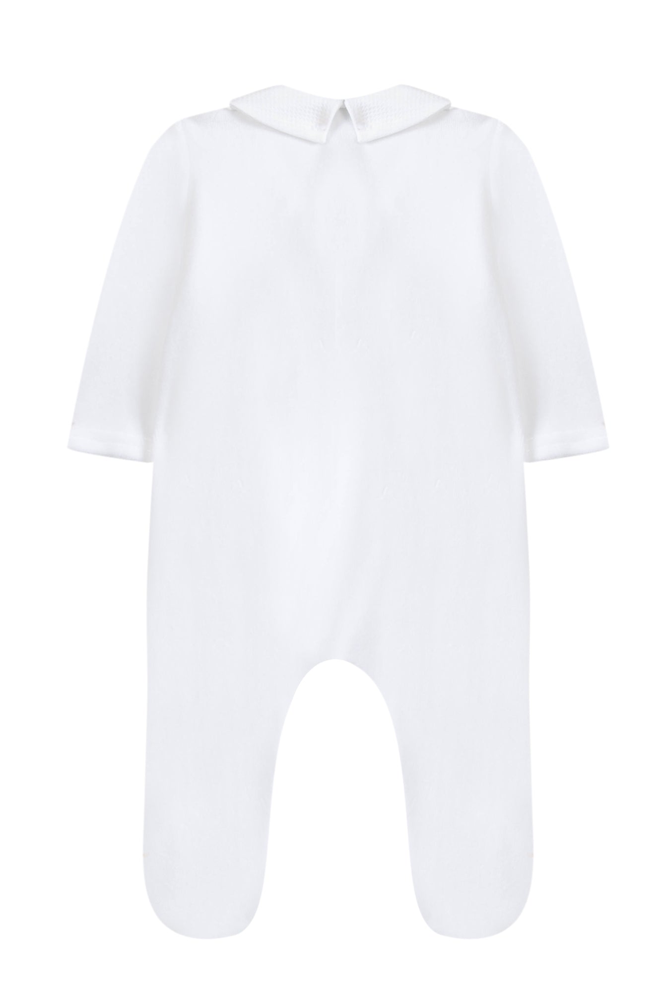 Pyjamas - White velour White / 6M