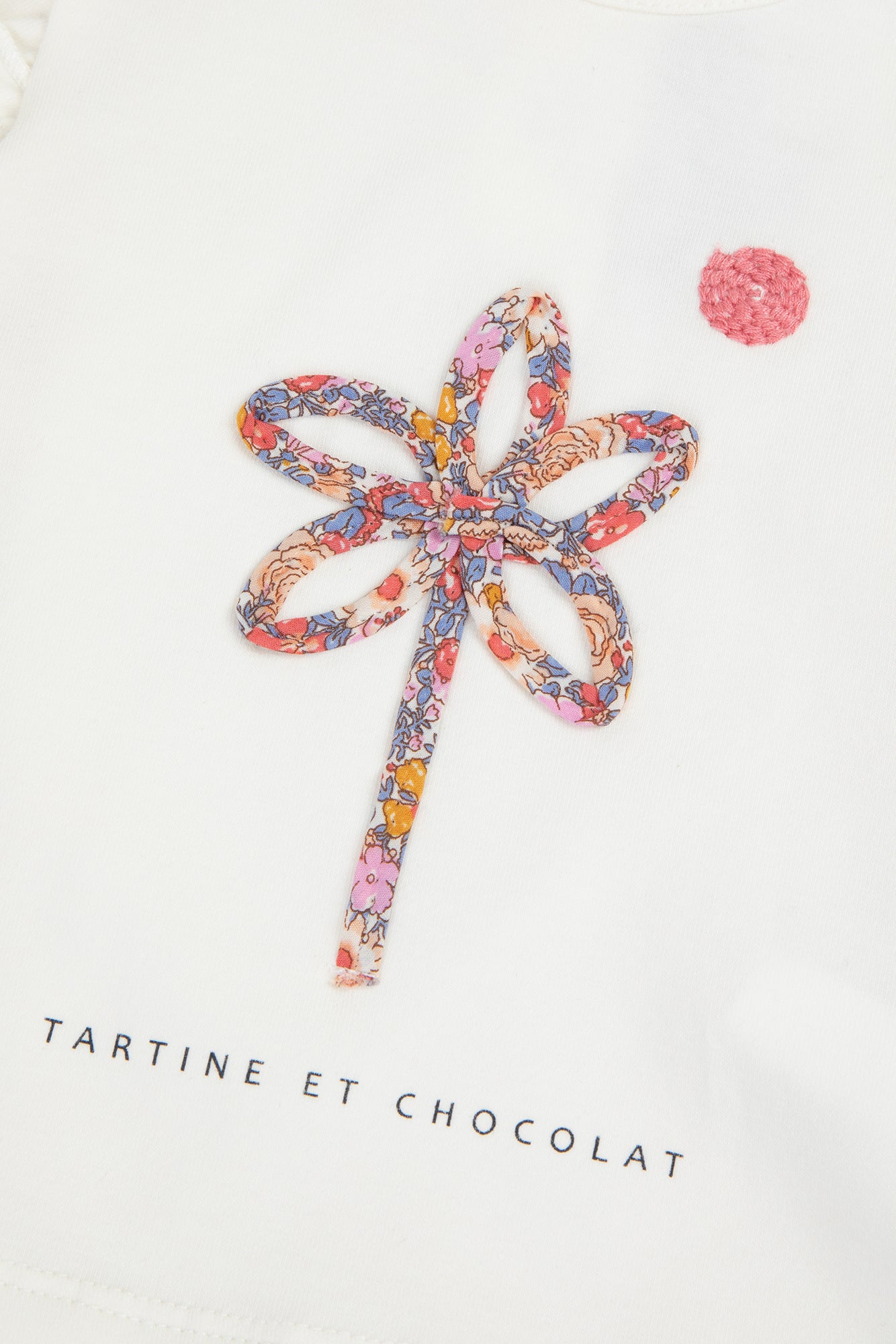 T-Shirt - Pink Illustration Palm Medium Pink / 2Y
