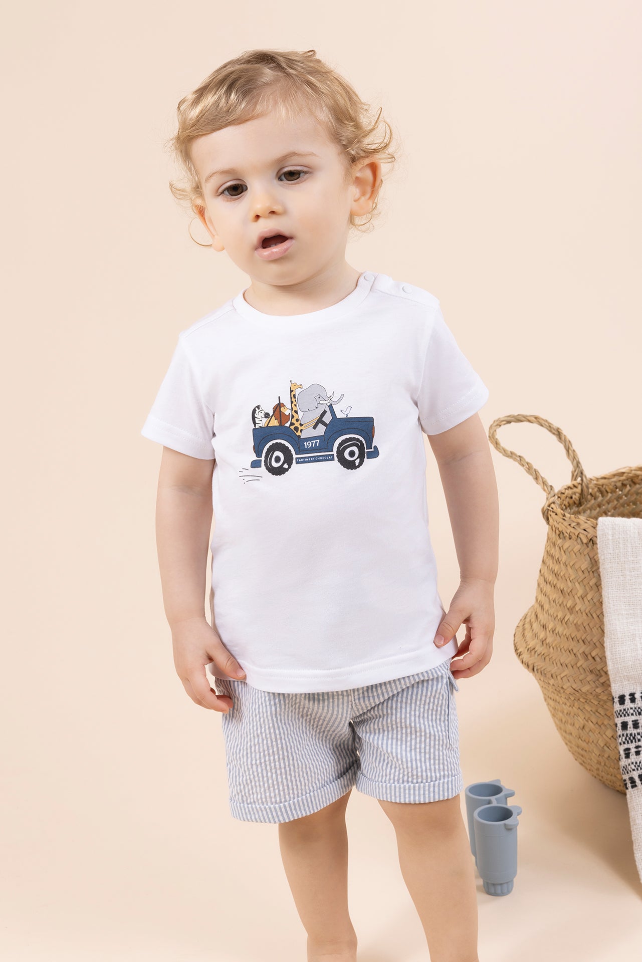 Short - Cobalt To Stripes Cobalt / 18M