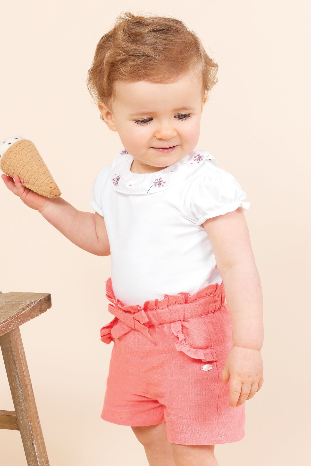 Short - Pink Linen Medium Pink / 2Y