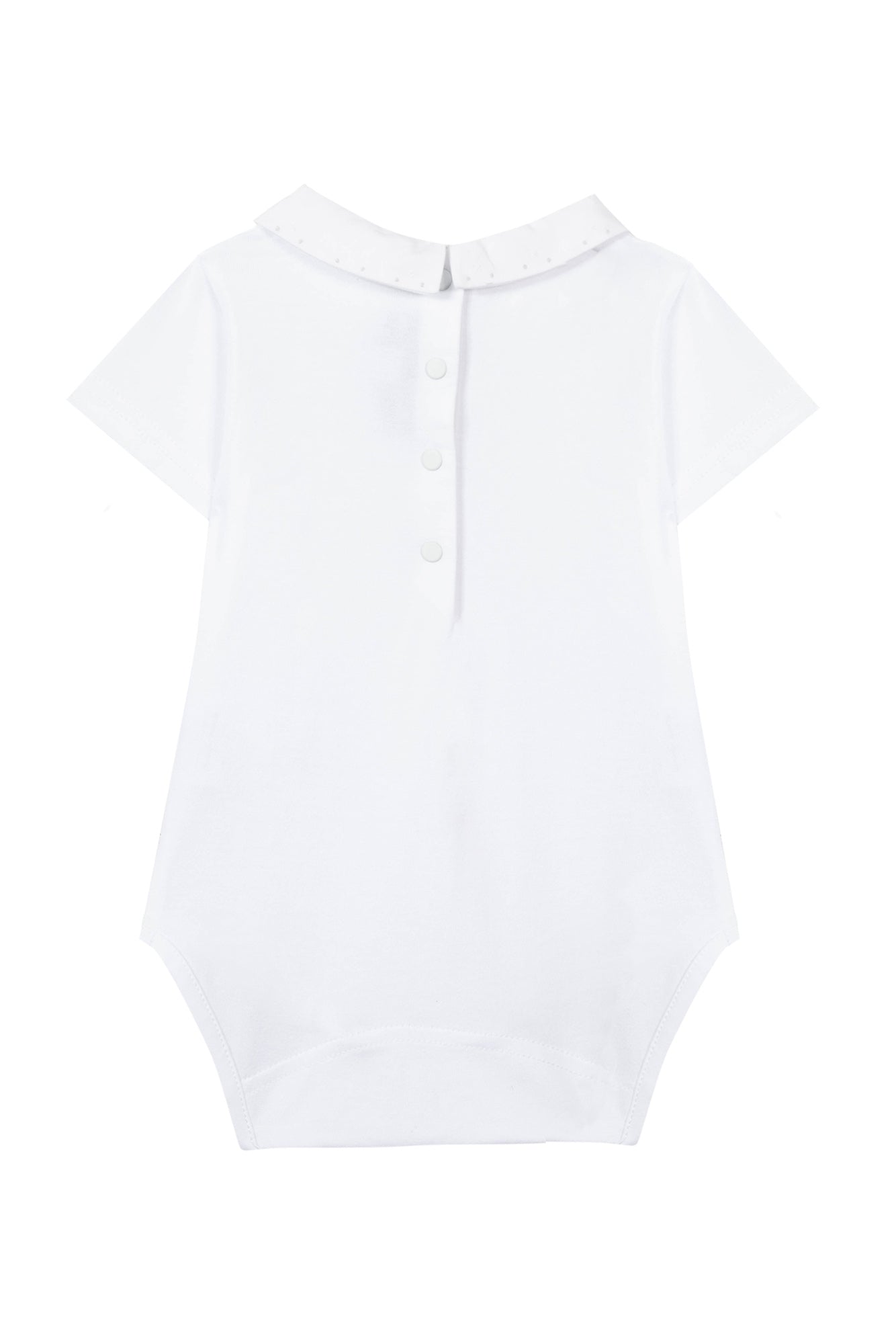 Body - White Pointed Collar White / 9M