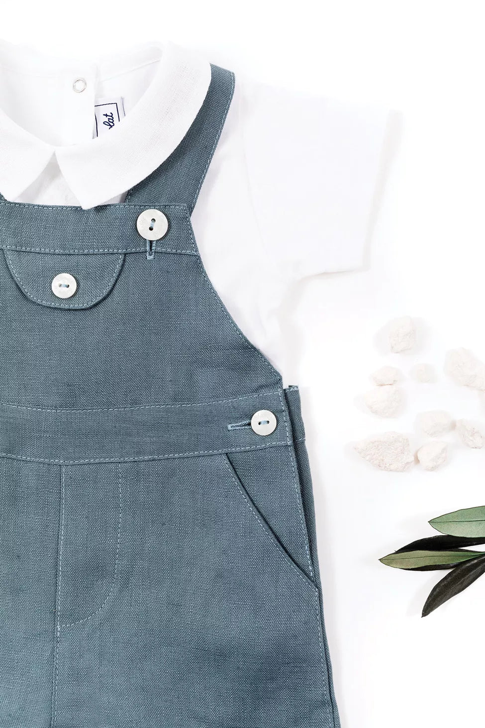 Dungarees - Green - Tartine Et Chocolat