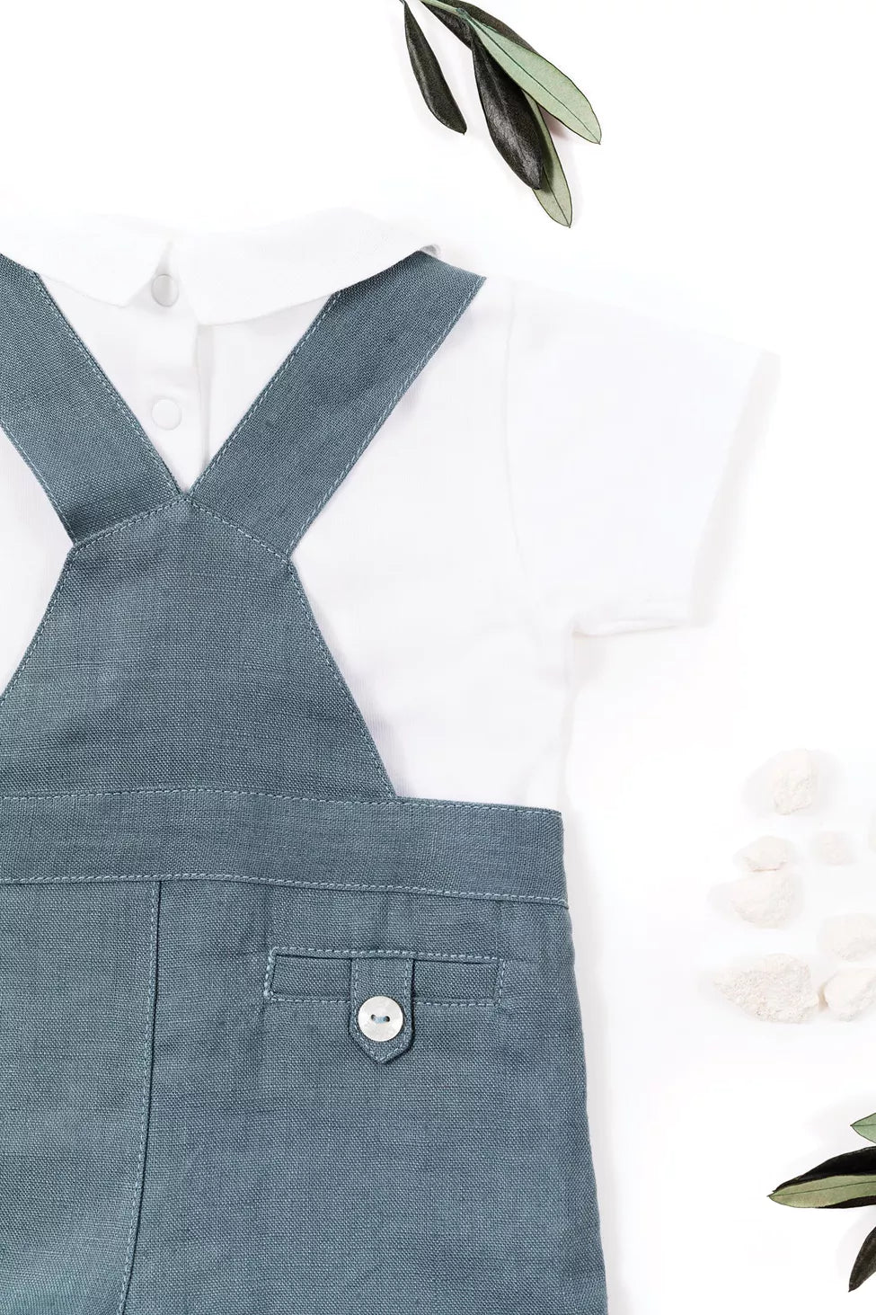 Dungarees - Green - Tartine Et Chocolat
