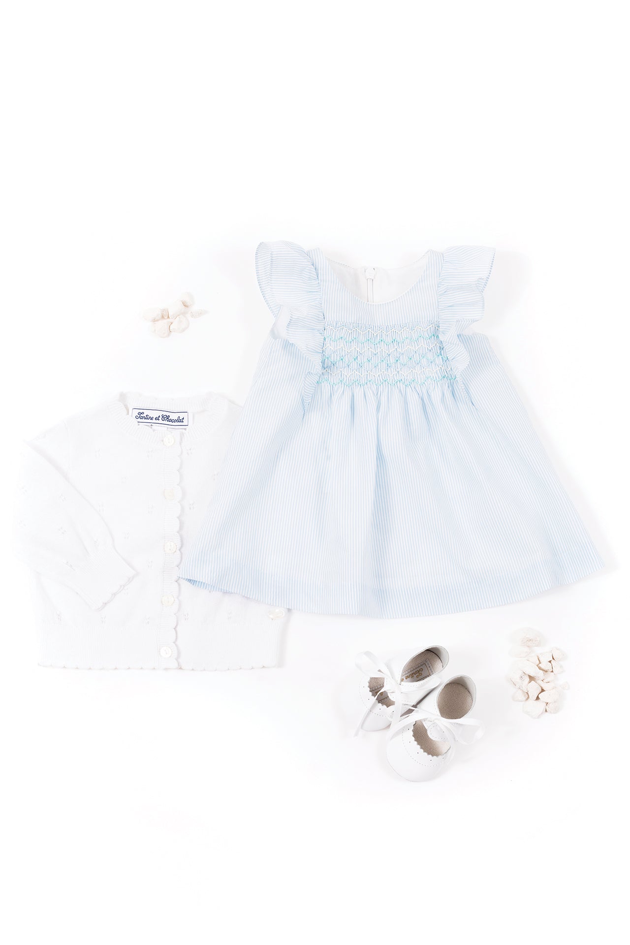 Blouse - White Stripes White / 1Y