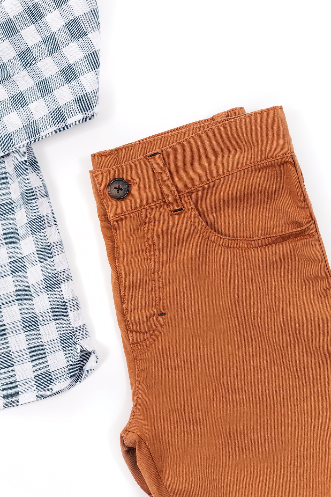 Trousers - Twill Terracotta - Tartine Et Chocolat