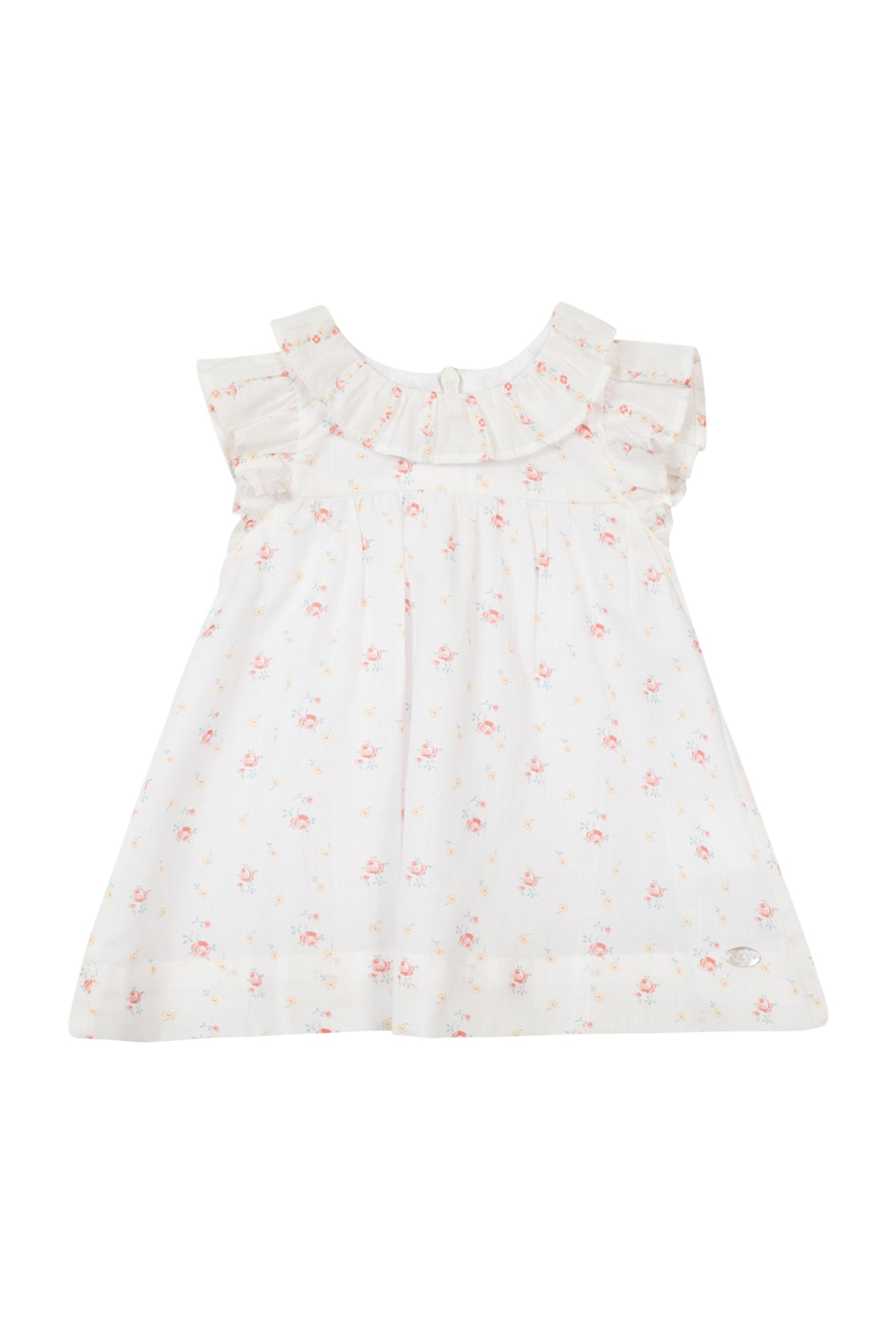 Dress - White Print Floral White / 3M