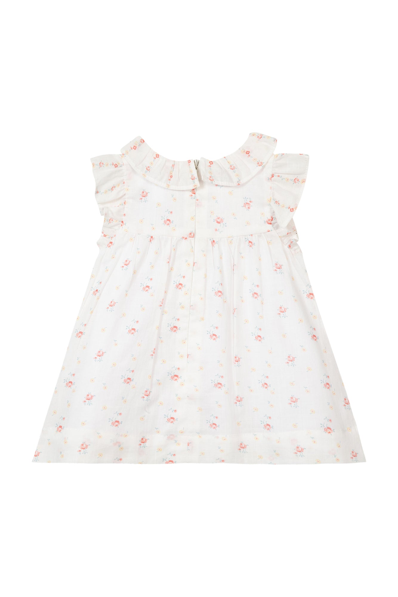 Dress - White Print Floral White / 3M