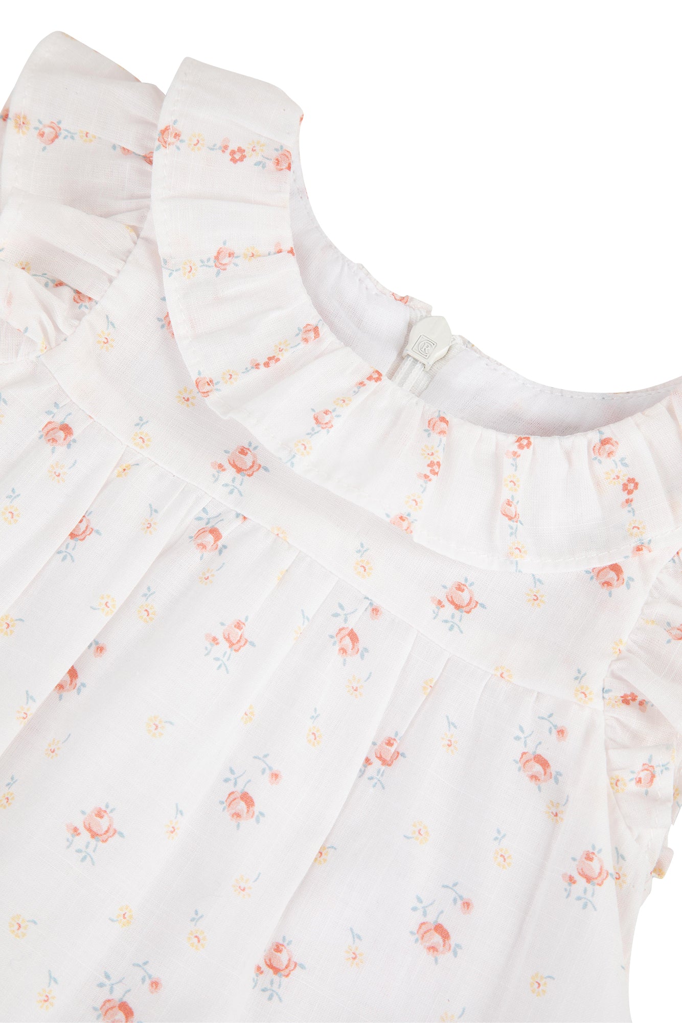 Dress - White Print Floral White / 3M