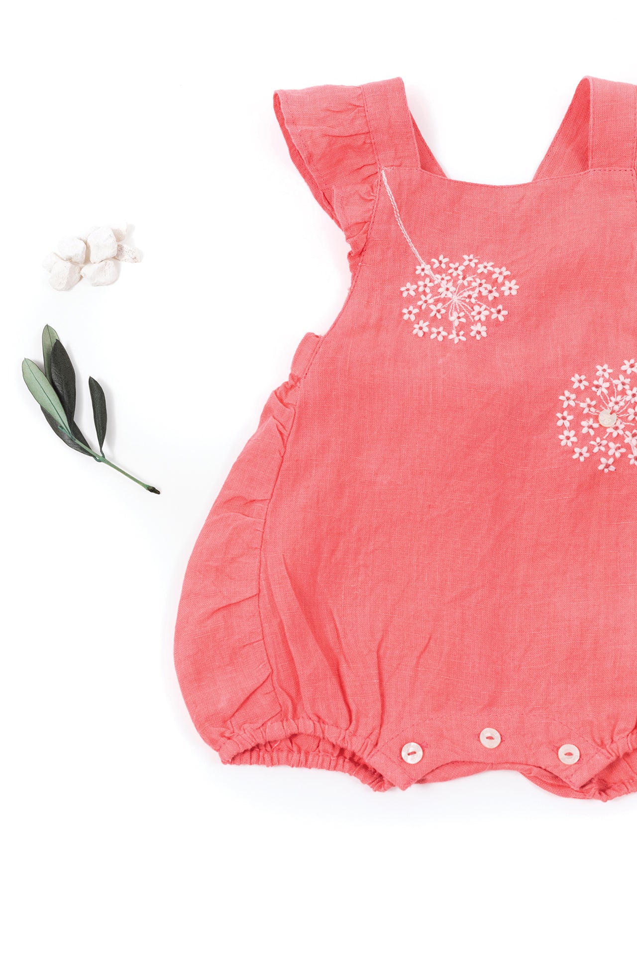 Suit Short - Pink Linen Medium Pink / 6M