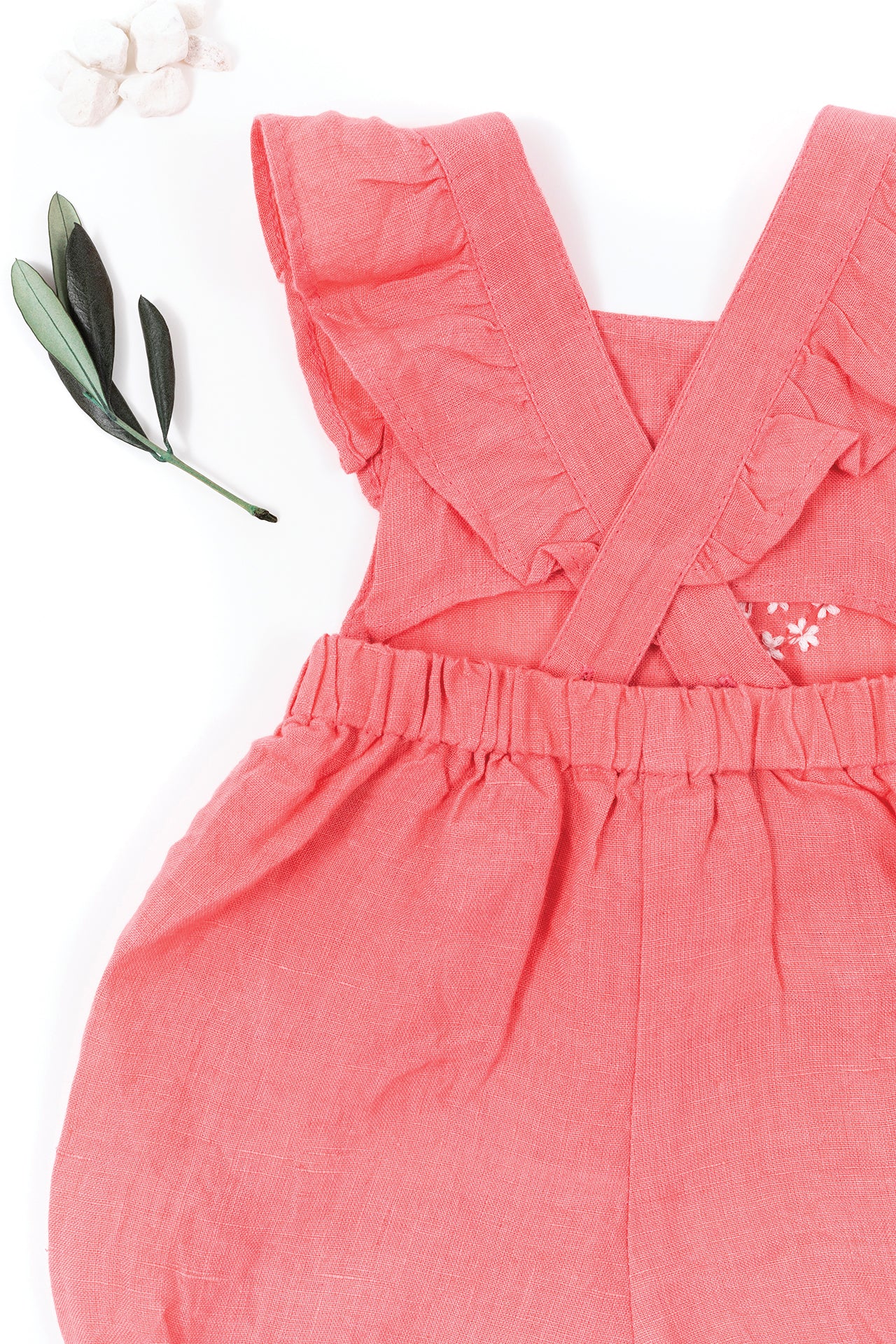 Suit Short - Pink Linen Medium Pink / 6M