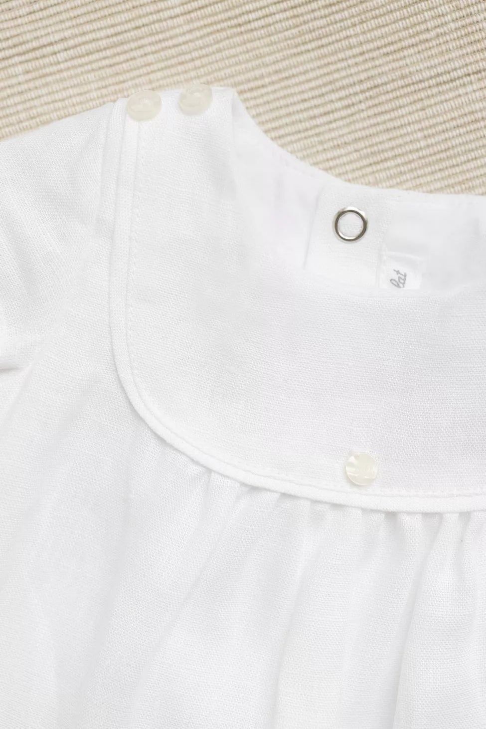 Suit Short - White Linen - Tartine Et Chocolat