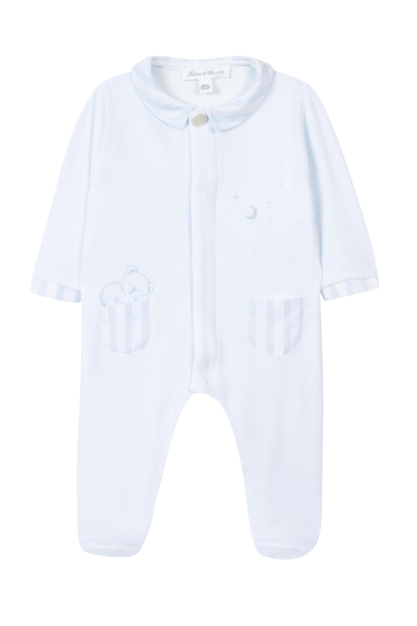Pyjamas - Sky Blue Velvet Koala Sky Blue / 3M