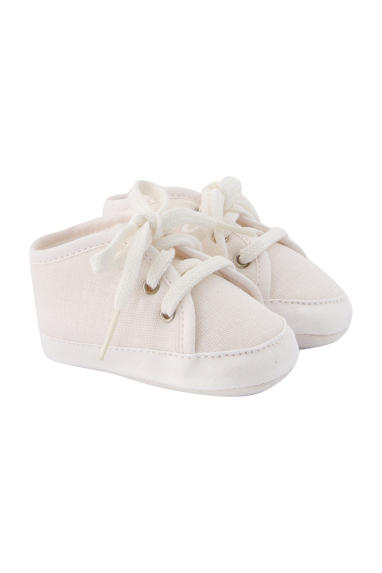 Slippers - White Cotton White / 15/16