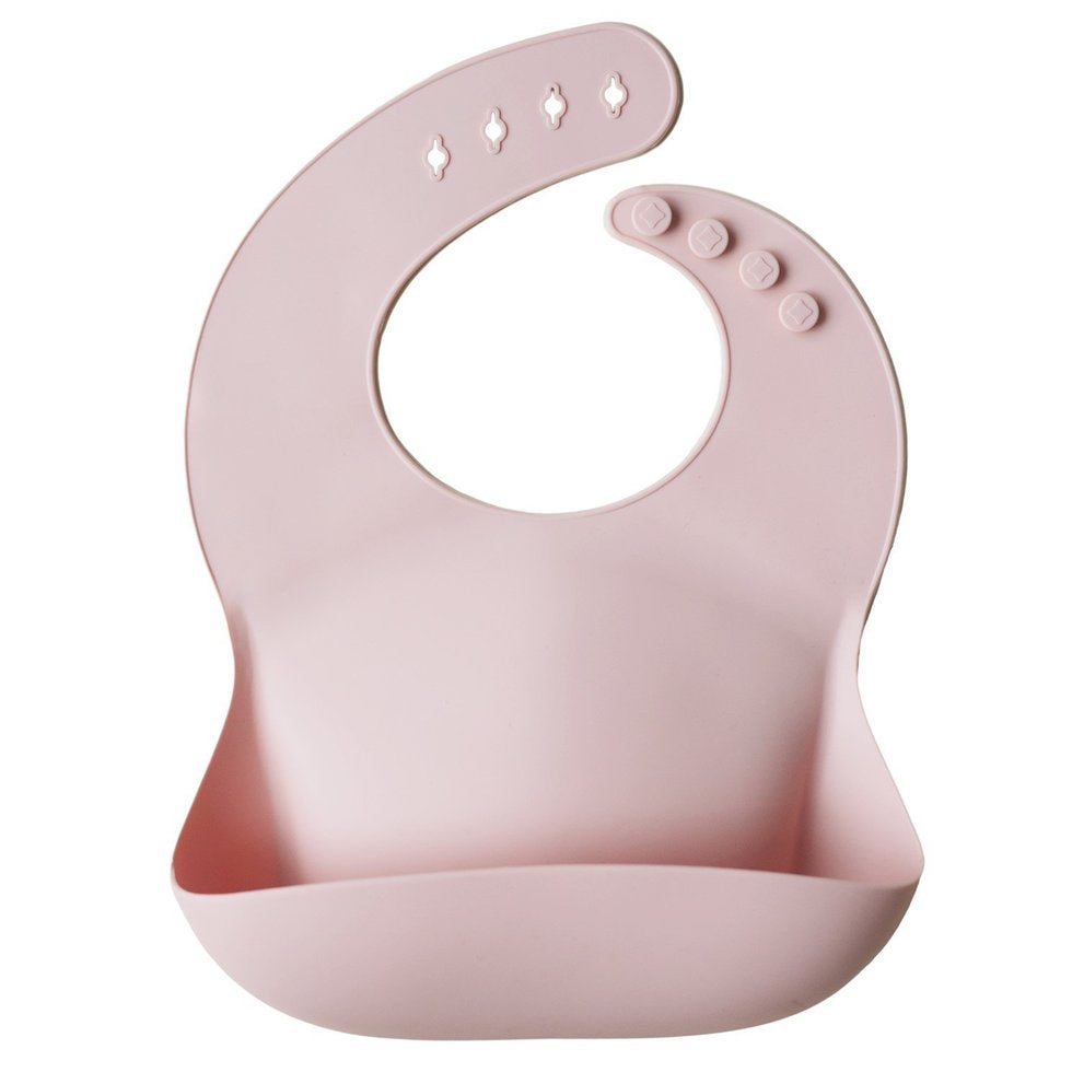 Silicone Bib - Blush - Mushie