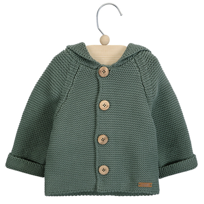 Garter Stitch Short Knit Jacket - Cóndor