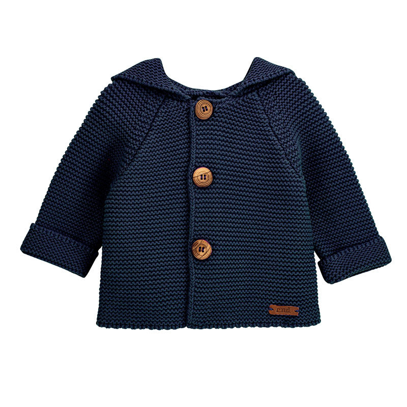 Garter Stitch Short Knit Jacket - Cóndor