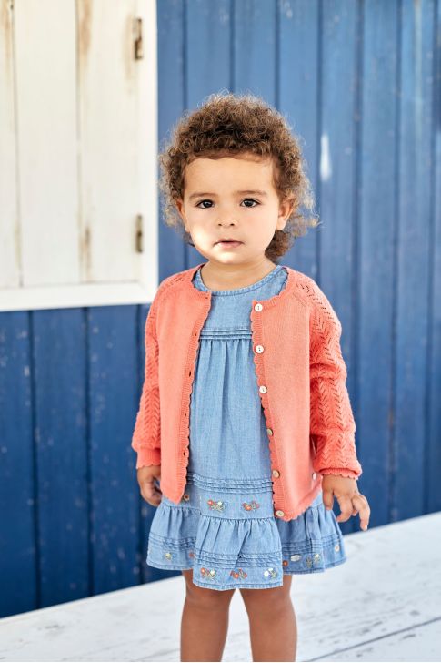 Cardigan - Orangeade cotton knit - Tartine Et Chocolat