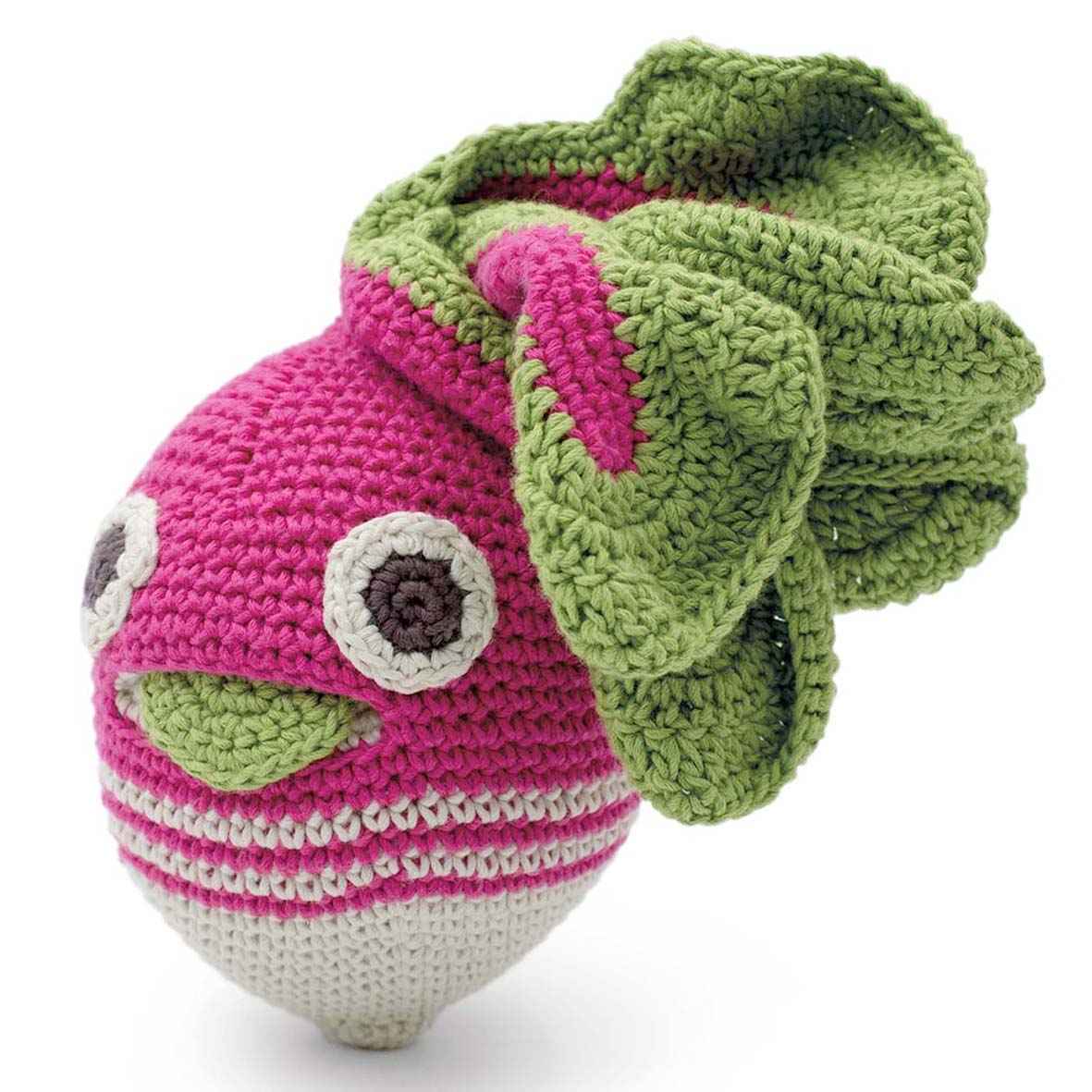 Louie Round Radish - Mini Rattle - Over The Moon