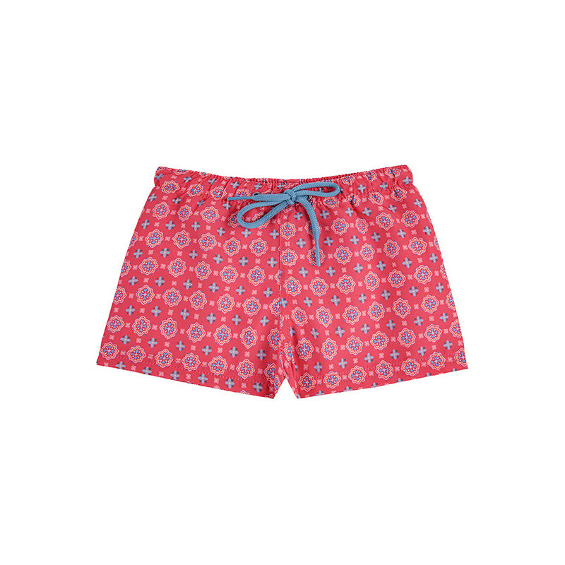 Coral Print swimming trunks - Cóndor