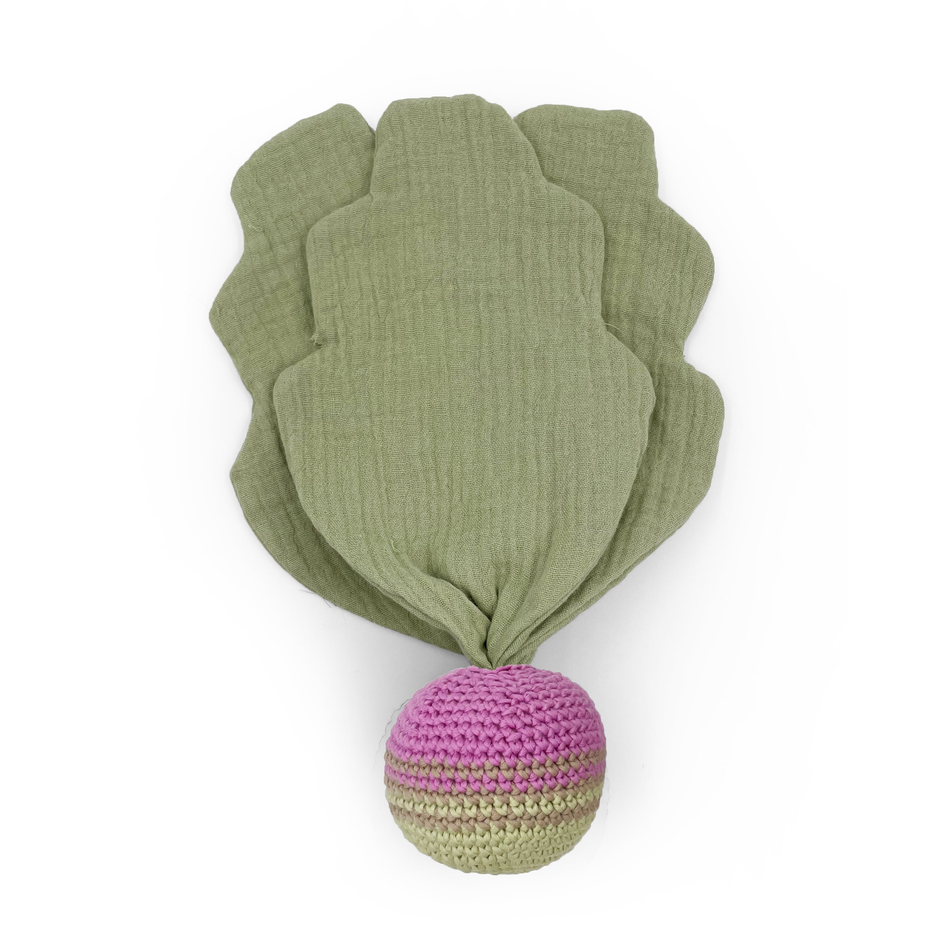 Purple Striped Turnip Comforter - Myum - The Veggy Toys