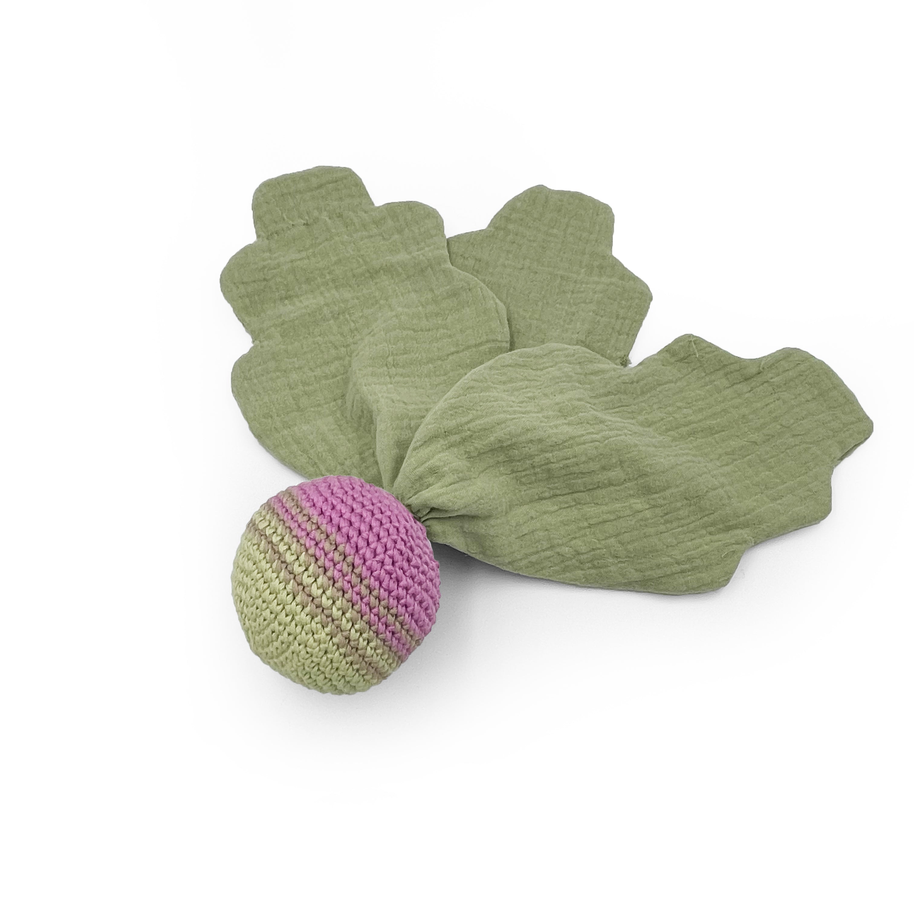 Purple Striped Turnip Comforter - Myum - The Veggy Toys