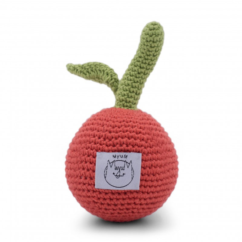 Faustine Clementine - Baby Rattle - Myum - The Veggy Toys